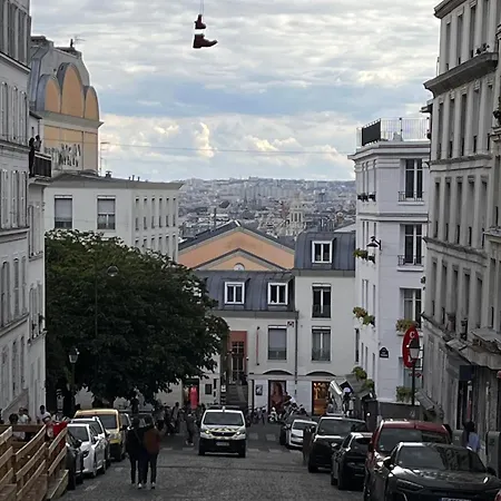 Montmartre Bright & Quiet Lägenhet *